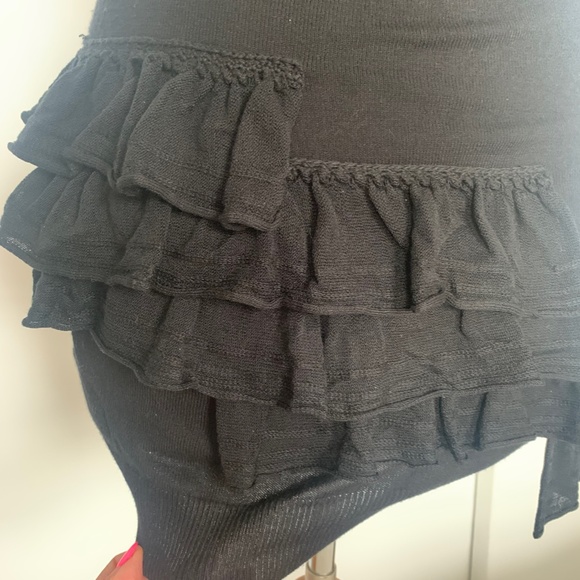 Betsey Johnson Ruffle Sweater Dress! - Picture 5 of 8